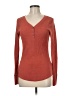 Time and Tru Red Long Sleeve Henley Size M - photo 1