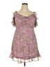 Rewind 100% Polyester Paisley Purple Cocktail Dress Size XXL - photo 1