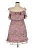 Rewind 100% Polyester Paisley Purple Cocktail Dress Size XXL - photo 2