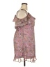Rewind 100% Polyester Paisley Purple Cocktail Dress Size XXL - photo 4