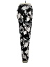 Express Floral Black Casual Pants Size S - photo 4
