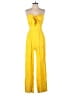 Derek Lam Solid Yellow Jumpsuit Size EU (IT) 40 / US 4 - photo 1