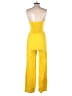 Derek Lam Solid Yellow Jumpsuit Size EU (IT) 40 / US 4 - photo 2