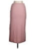 Unbranded Solid Pink Casual Skirt Size M (estimated) - photo 2