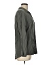 dalia 100% Rayon Gray Long Sleeve Blouse Size L - photo 4