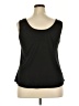 Gloria Lance 100% Polyester Black Sleeveless T-Shirt Size 2X - photo 2