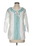 Vineyard Vines White 3/4 Sleeve Blouse Size S - photo 1