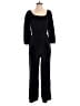 Any Body 100% Cotton Solid Black Jumpsuit Size S - photo 1