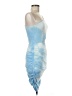 Unbranded Tie-dye Blue Cocktail Dress Size M - photo 4