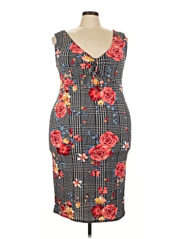 Planet Gold Cocktail Dress (view 1)