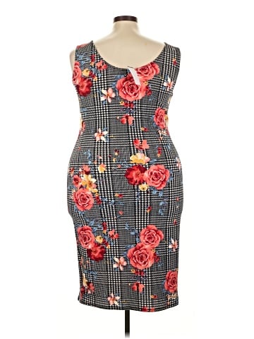 Planet Gold Cocktail Dress (view 2)