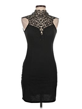 bodycon dress long black Bodycon Full Sleeve Dress In Black