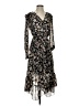 Assorted Brands 100% Polyester Floral Black Cocktail Dress Size S - photo 1