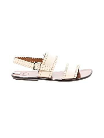Chloé Leather Laia Slingback Sandals (view 1)
