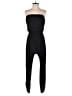 No Comment Solid Black Jumpsuit Size M - photo 1