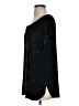Smitten Black Short Sleeve Blouse Size S - photo 5