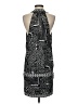 BCBGMAXAZRIA Graphic Black Cocktail Dress Size S - photo 2