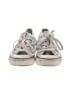 Unbranded Graphic Gray Ivory Sneakers Size 7 - photo 2