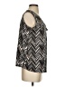 Perseption Concept Silver Sleeveless Blouse Size S - photo 4