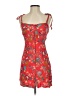 The Andamane 100% Polyester Tropical Red Cocktail Dress Size XS - photo 1