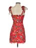 The Andamane 100% Polyester Tropical Red Cocktail Dress Size XS - photo 2