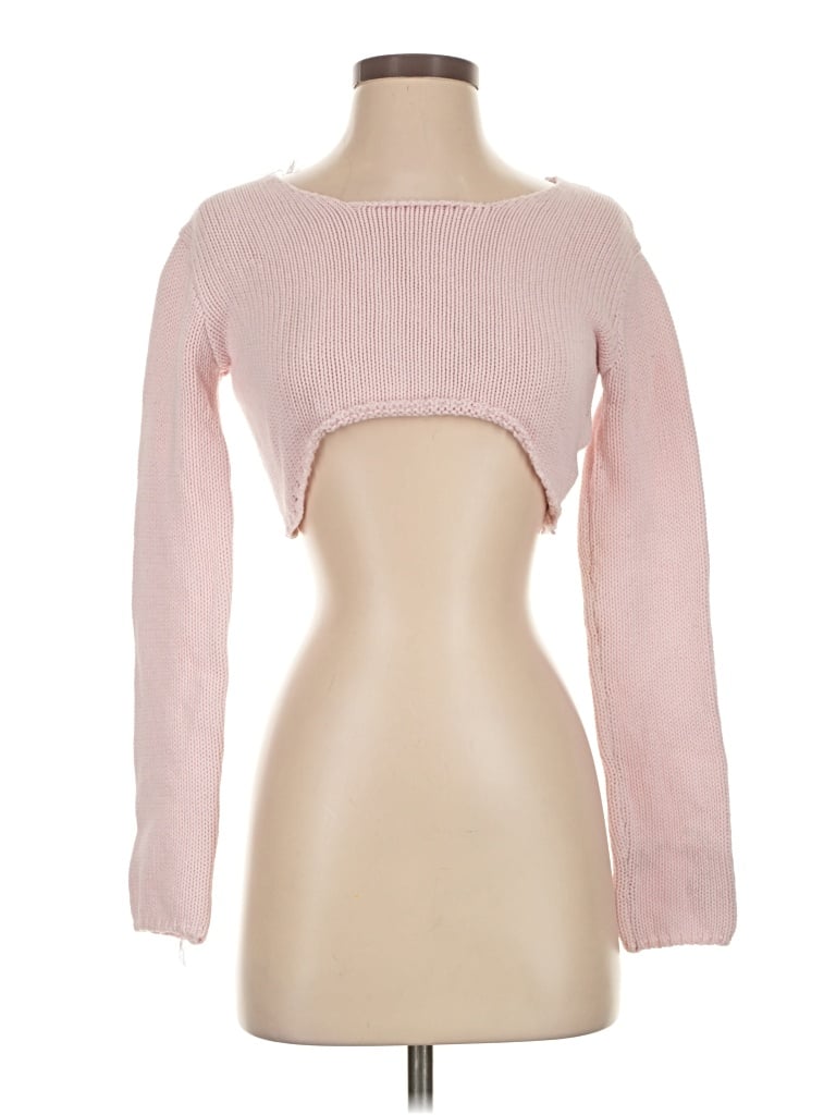 Pre-owned Edikted Cardigan Sweater In Pink