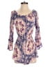 En Creme 100% Rayon Purple Blue Romper Size S - photo 1