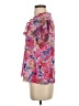 MISA Los Angeles 100% Polyester Pink Short Sleeve Blouse Size S - photo 5