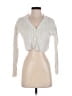 Ambiance Apparel Ivory 3/4 Sleeve Blouse Size S - photo 1