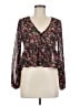Stradivarius Black Long Sleeve Blouse Size M - photo 1