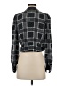 Toccin Black Long Sleeve Blouse Size 2 - photo 2