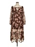 Rewind 100% Polyester Brown Casual Dress Size XL - photo 1