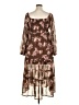Rewind 100% Polyester Brown Casual Dress Size XL - photo 2