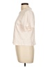 Unbranded Solid Ivory Short Sleeve T-Shirt Size L - photo 5