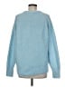 Caslon 100% Polyester Solid Blue Pullover Sweater Size M - photo 2