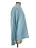 Caslon 100% Polyester Solid Blue Pullover Sweater Size M - photo 4