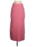 Le Lis Chevron-herringbone Pink Casual Skirt Size S - photo 1