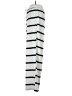 Shein Stripes Silver Casual Pants Size S - photo 5