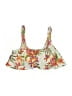 Antonio Melani Floral Gray Swimsuit Top Size M - photo 1