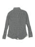 Thomas Mason for Crewcuts 100% Cotton Checkered-gingham Gray Long Sleeve Button-Down Shirt Size 12 - photo 2