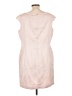 Escada Solid Pink Cocktail Dress Size EU 44 / US 14 - photo 2