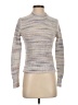 J.Crew Factory Store Metallic Silver Turtleneck Sweater Size XS - photo 1