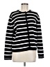 Assorted Brands Stripes Black Cardigan Size M - photo 1
