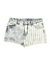 Mossimo Supply Co. Stripes Blue Denim Shorts Size 11 - photo 1