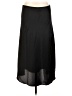 J.Crew 100% Polyester Solid Black Formal Skirt Size L - photo 2