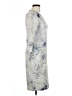 Hunter Bell Print Gray Cocktail Dress Size L - photo 4