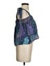 Warm 100% Cotton Blue Sleeveless Blouse Size XS (estimated) - photo 4