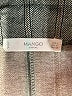 Mango Chevron-herringbone Gray Casual Skirt Size XS - photo 4