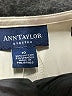 Ann Taylor Solid Silver Ivory Casual Pants Size 10 - photo 3
