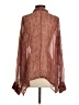 Gypsy 05 Brown Long Sleeve Blouse Size S - photo 2